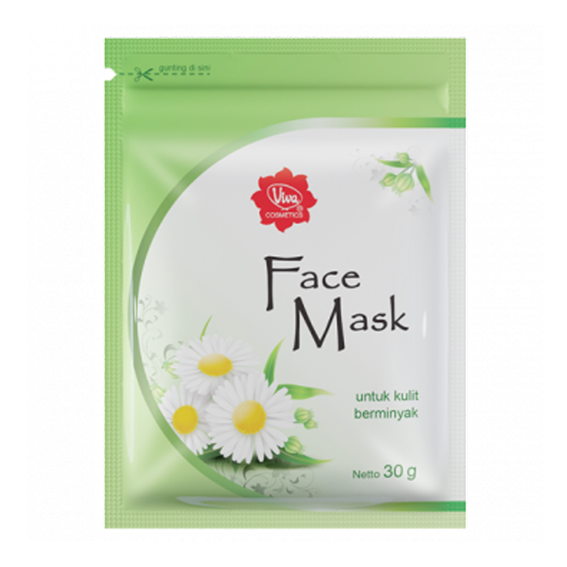 Viva Cosmetics Face Masker Kulit Berminyak 30gr | Gogobli