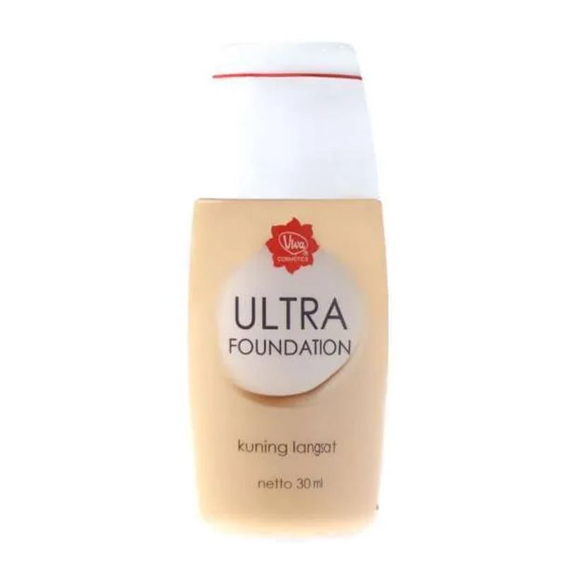 Viva Cosmetics Ultra Foundation Kuning Langsat 30ml | Gogobli
