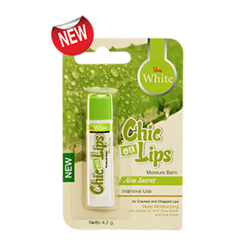 Viva Cosmetics Moisture Balm Chic on Lips - Aloe Secret | gogobli