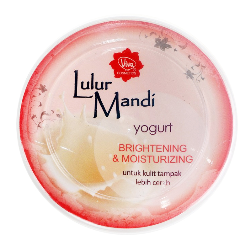 Viva Cosmetics Lulur Mandi Yoghurt 225gr | Gogobli