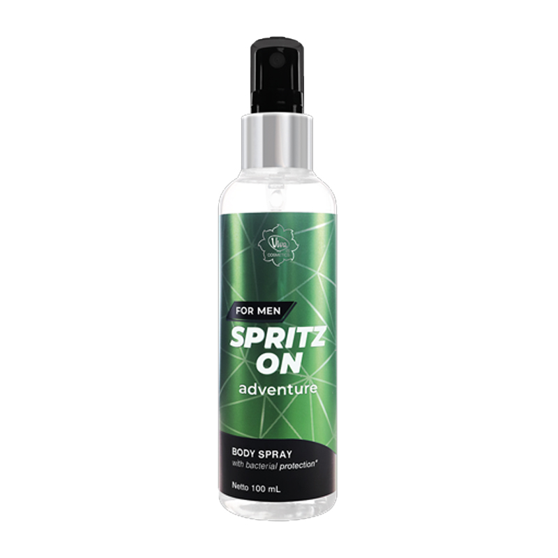 Viva Cosmetics Body Spray Spritz On Adventure For Men 100ml | Gogobli