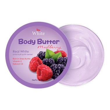 Viva Cosmetics White Body Butter Mulberry 200gr | Gogobli