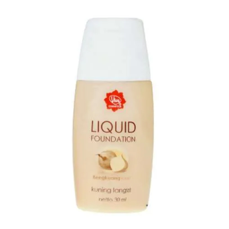 Viva Cosmetics Liquid Bengkoang Foundation Kuning Langsat 30ml | Gogobli
