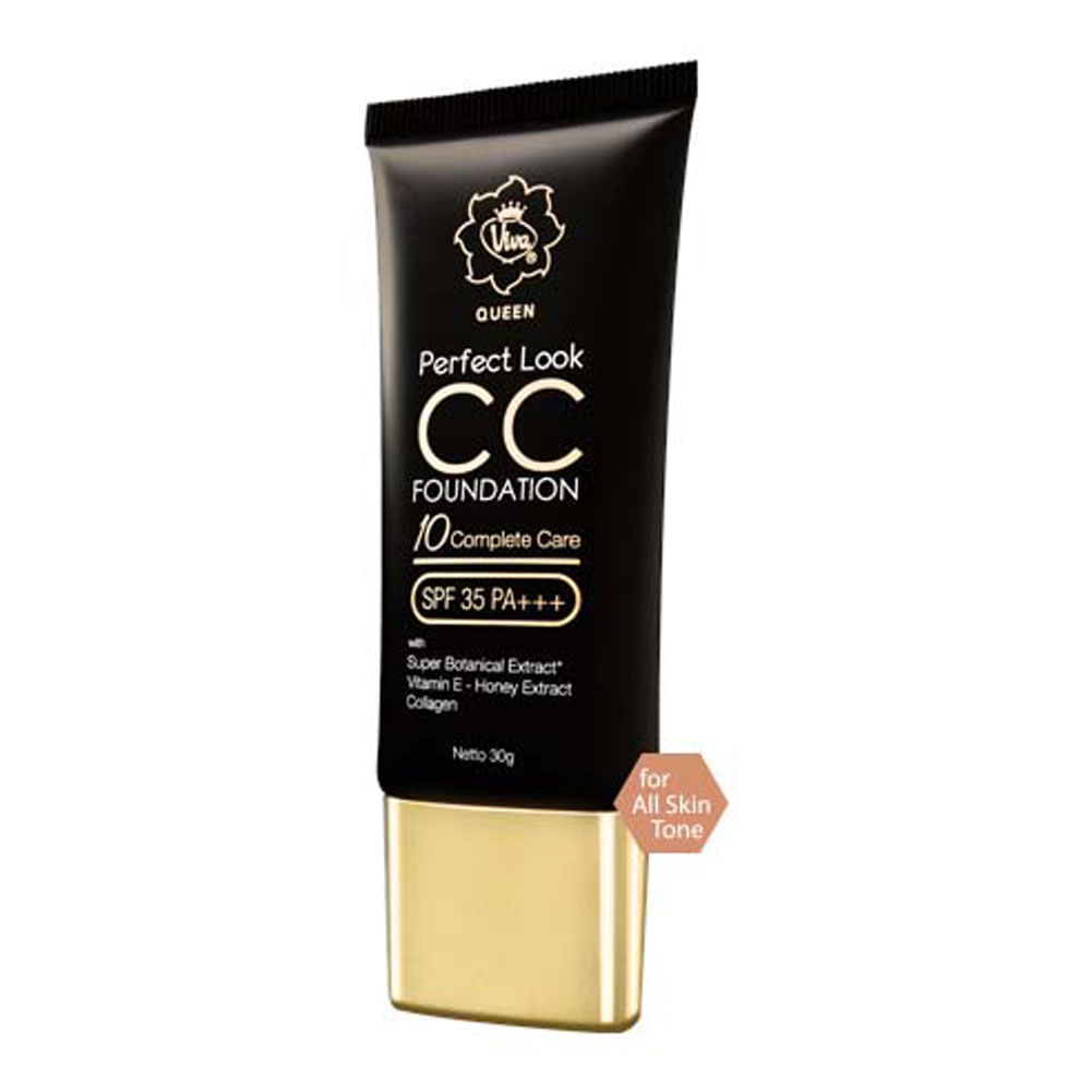 Viva Queen Perfect Look CC Foundation SPF 35 PA+++ 30gr | Gogobli