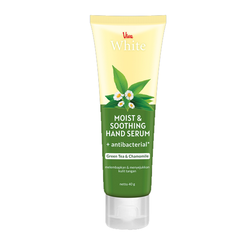Viva White Moist & Soothing Hand Serum + Antibacterial 40gr | Gogobli