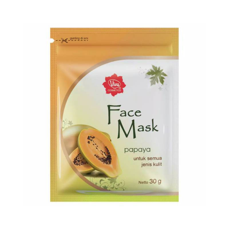 Viva Cosmetics Face Masker Papaya 30gr | Gogobli