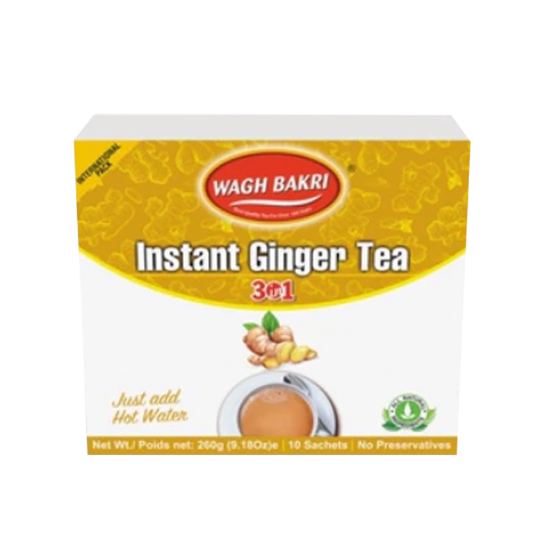 Wagh Bakri Instant 3in1 Ginger Tea 260gr | Gogobli