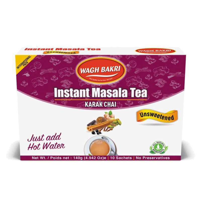 Wagh Bakri Instant Cardamom Tea Masala 140gr | Gogobli