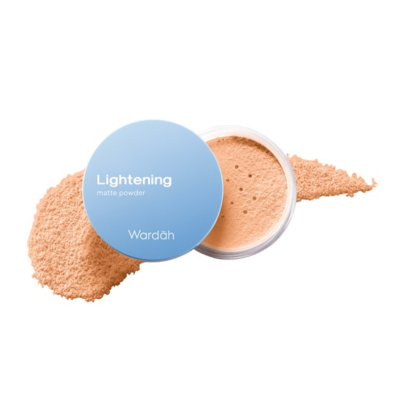 Wardah Lightening Matte Powder 04 Light Ivory (22N) 20gr | Gogobli