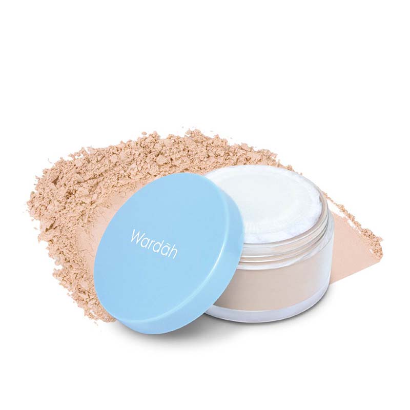 Wardah Lightening Matte Powder 01 Natural Fair 20gr | Gogobli