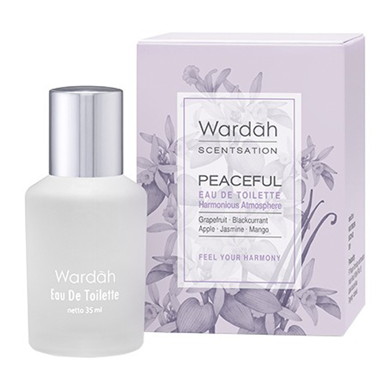 Wardah Scentsation Peaceful Eau De Toilette 35ml | Gogobli