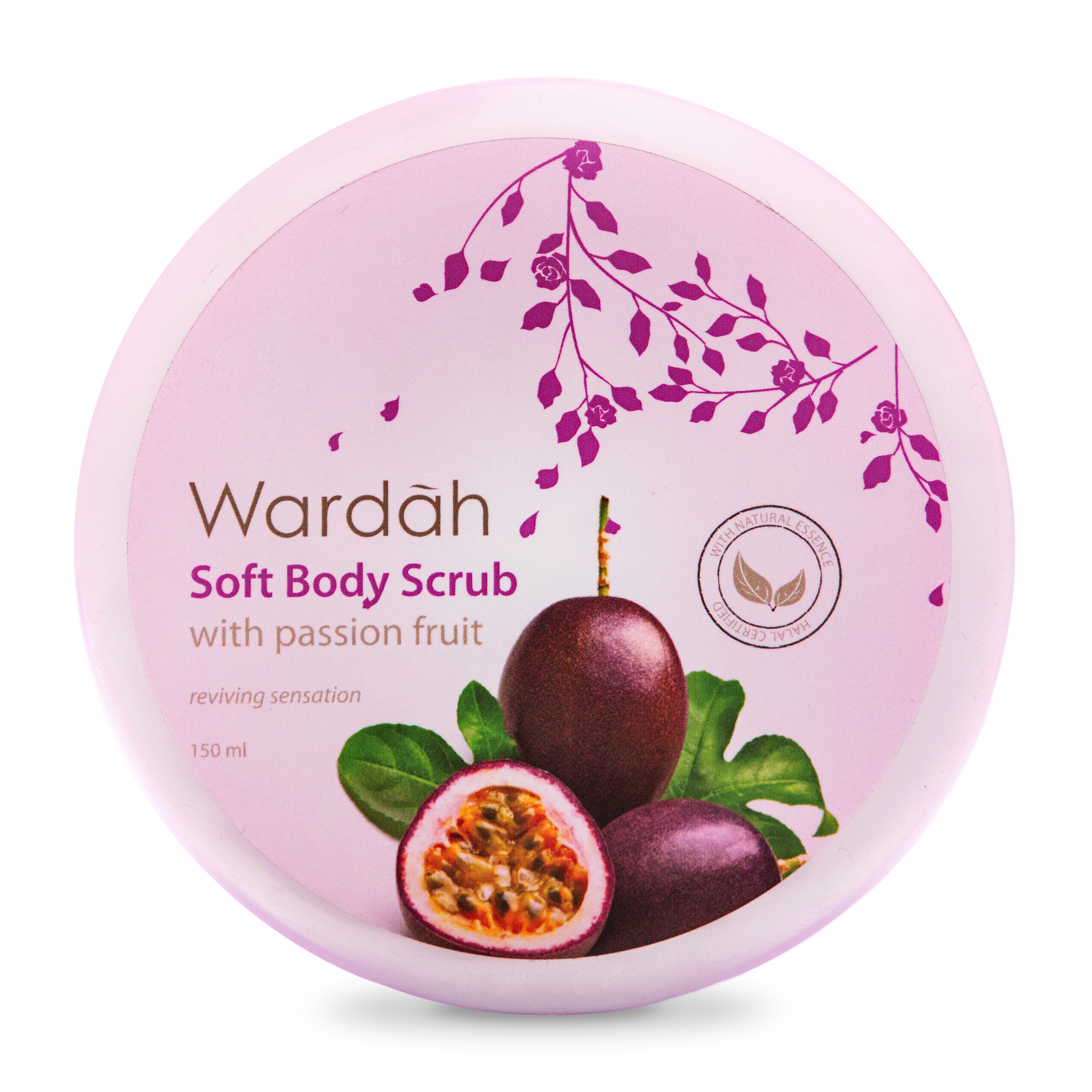 Wardah Soft Body Scrub Passion Fruit 150ml | Gogobli