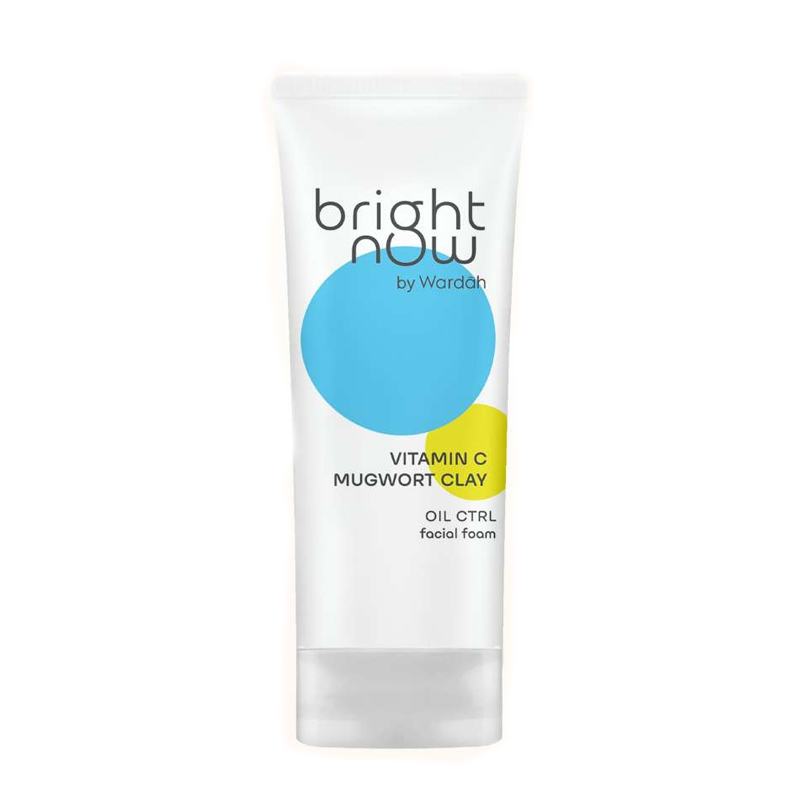 Wardah Bright Now Oil Control Facial Foam 50ml | Gogobli