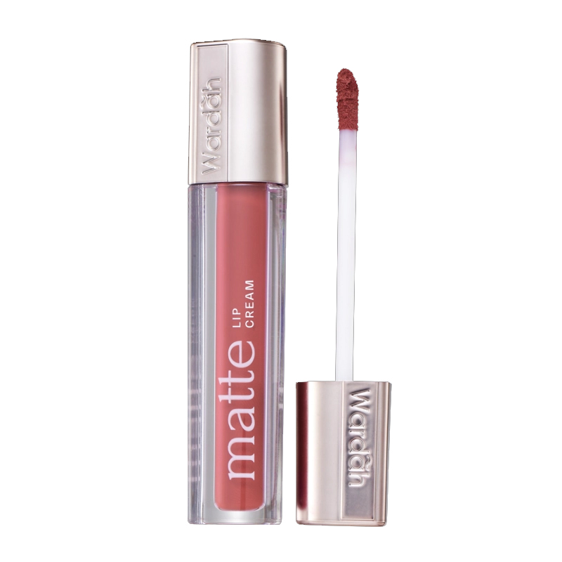 Wardah Exclusive Matte Lip Cream 17 Rosy Cheek 4gr | Gogobli
