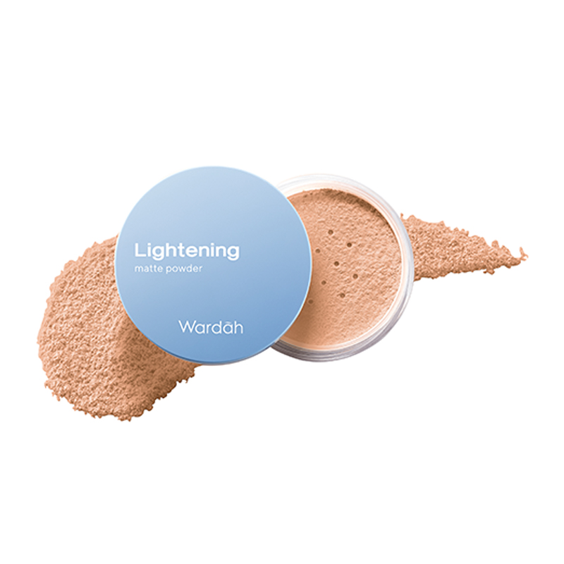 Wardah Lightening Matte Powder 02 Neutral Beige (32N) 20gr | Gogobli