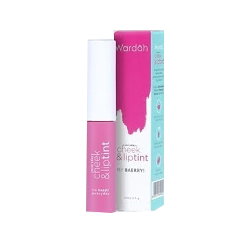 Wardah Everyday Cheek And Lip Tint 02 My Baerry! 5.5gr | Gogobli