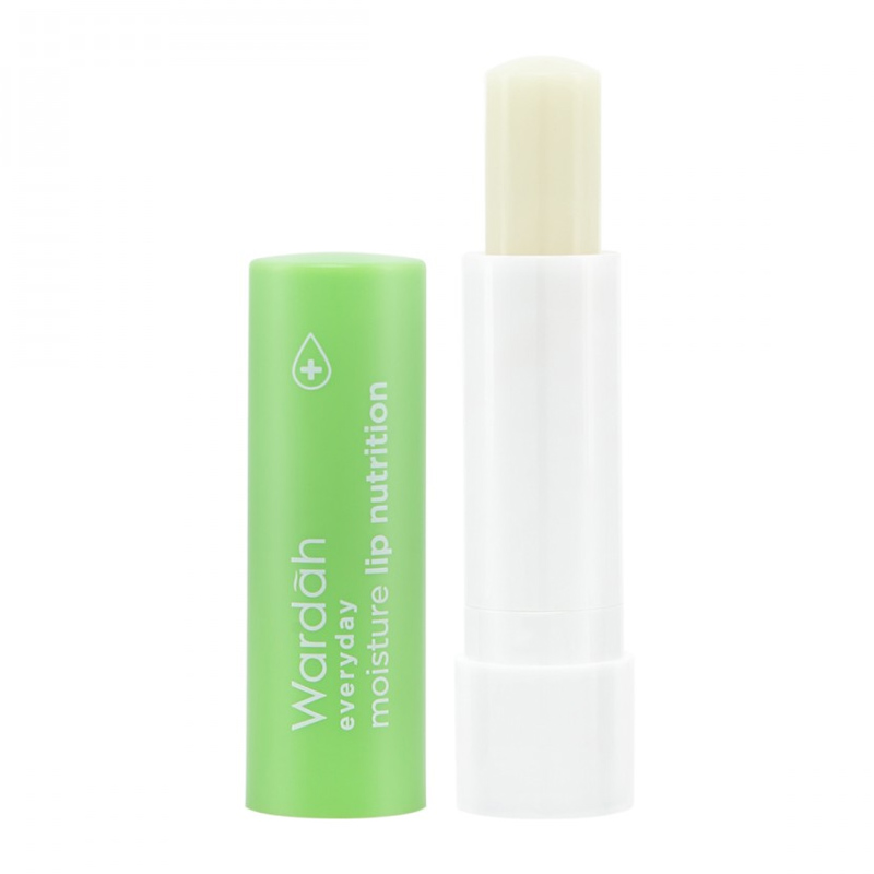 Wardah Everyday Moisture Lip Nutrition Balm Green Tea 4gr | Gogobli
