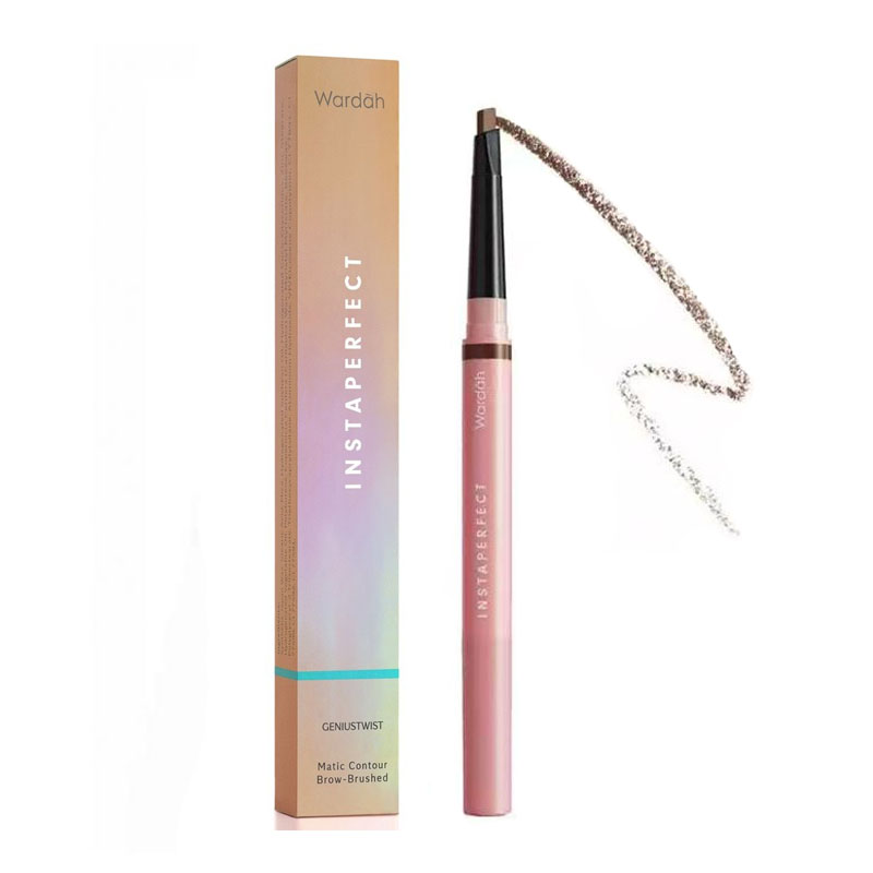 Instaperfect Geniustwist Matic Contour Brow-Brushed 01 Brown 0.25gr | Gogobli