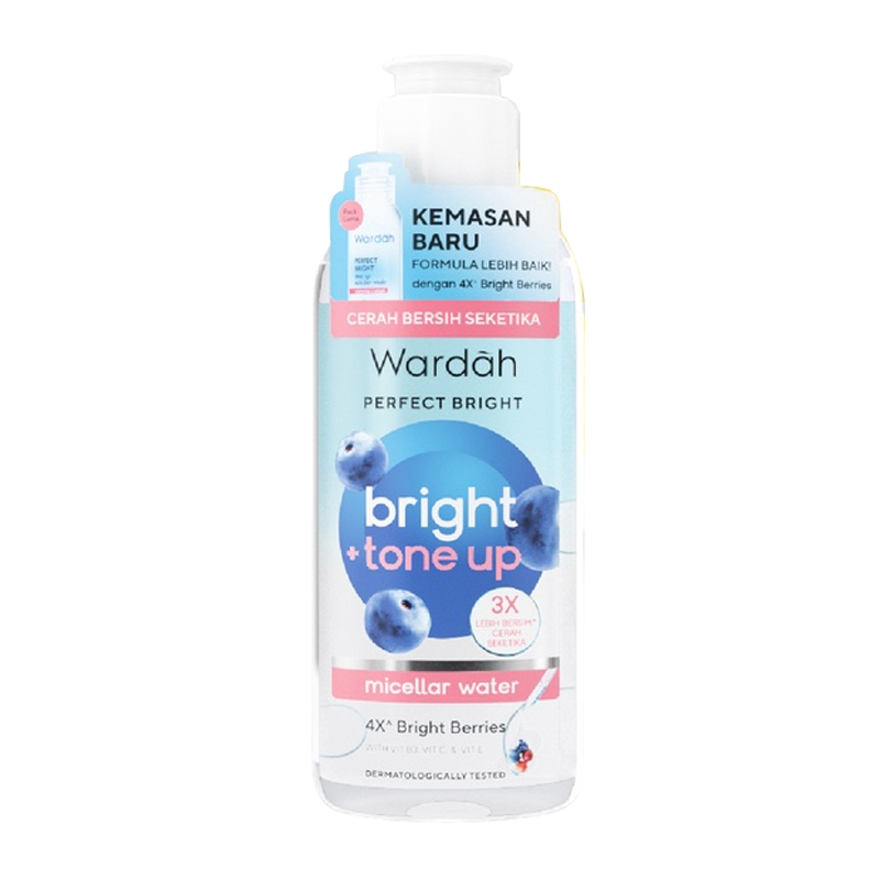 Wardah Perfect Bright+Tone Up Micellar Water 100ml | Gogobli