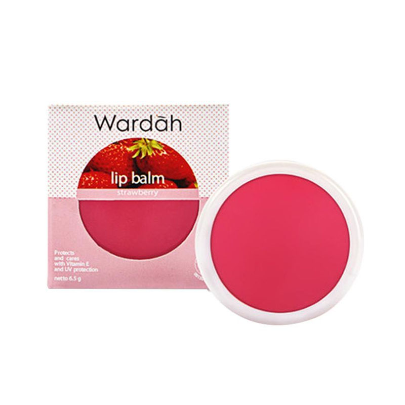 Wardah Lipbalm Strawberry 6.5gr | Gogobli
