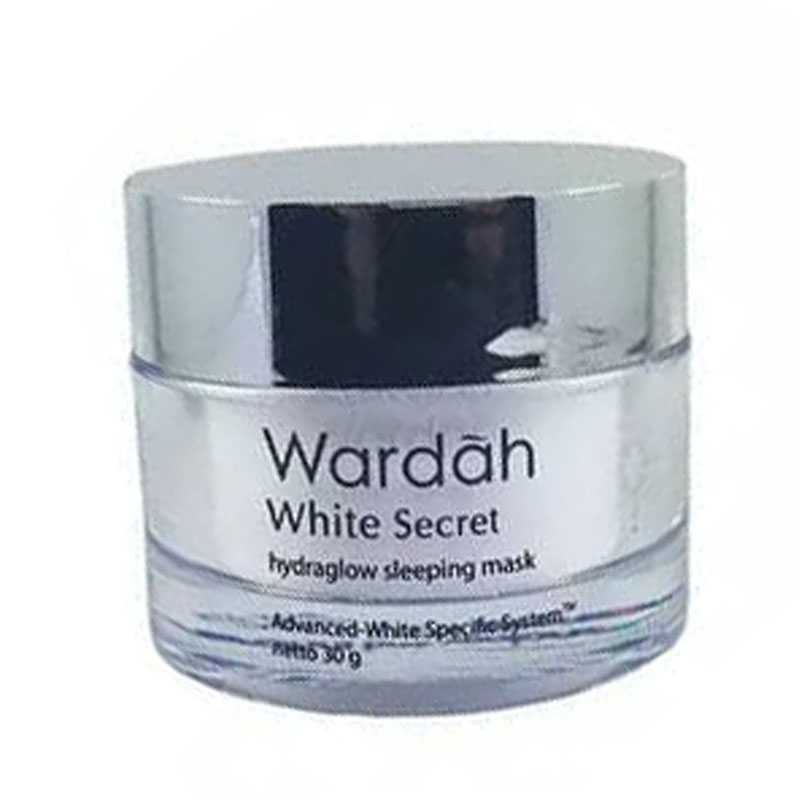 Wardah White Secret Hydraglow Sleeping Mask 30gr | Gogobli