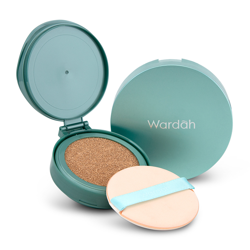 Wardah Exclusive Flawless Cover Cushion Refill 01 Light Beige 15gr | Gogobli