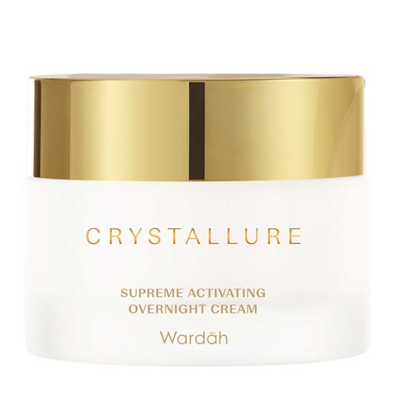 Wardah Crystallure Supreme Activating Overnight Cream 50gr | Gogobli