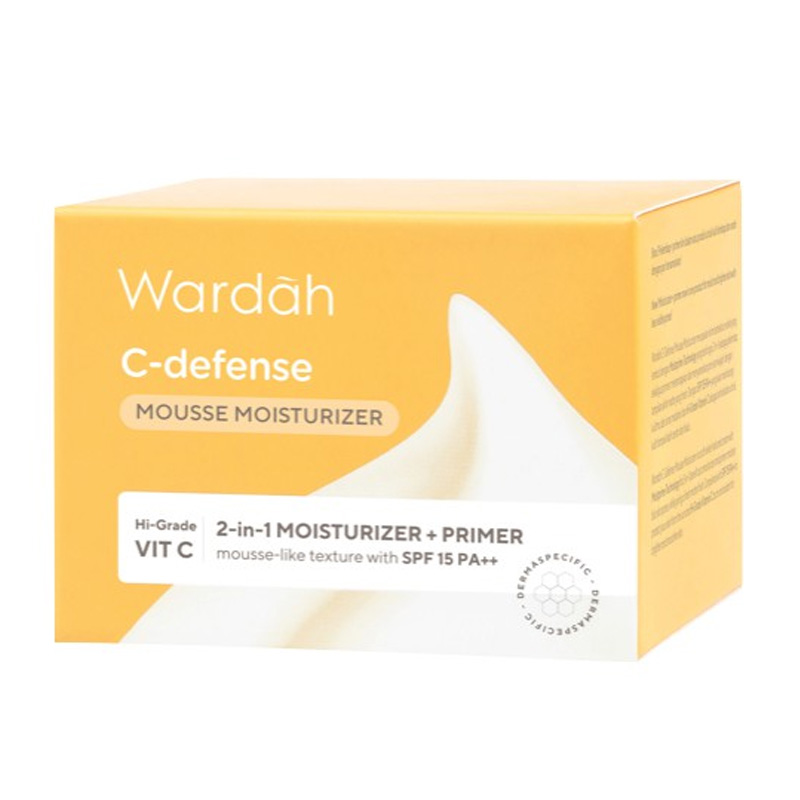 Wardah C-Defense Mousse Moisturizer 30gr | Gogobli