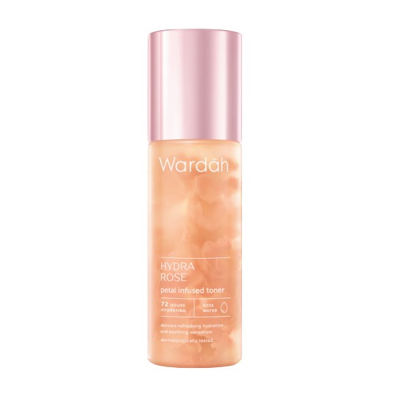 Wardah Hydra Rose Petal Infused Toner 100ml | Gogobli