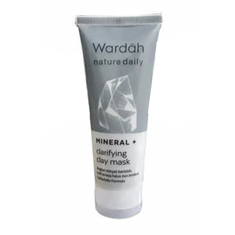 Wardah Nature Daily Mineral Plus Clarifying Clay Mask 60ml | Gogobli