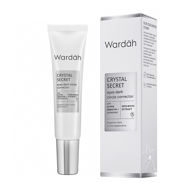 Wardah Crystal Secret Eyes Dark Circle Corrector 10ml | Gogobli