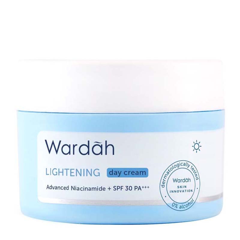 Wardah Lightening Day Cream Advanced Niacinamide 30gr | Gogobli