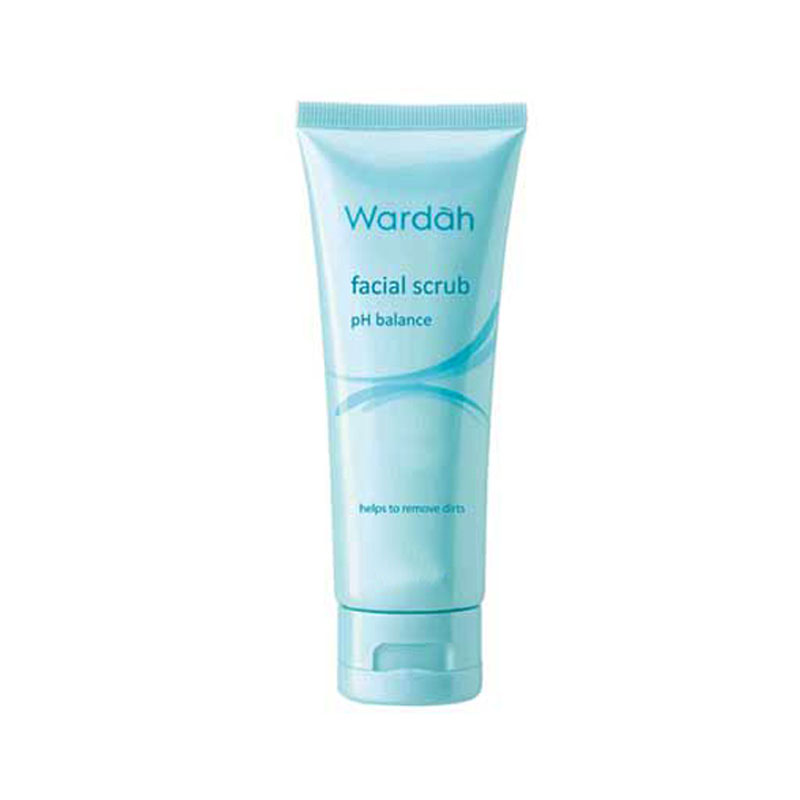 Wardah Nature Daily Seaweed Balancing Facial Scrub 100ml | Gogobli