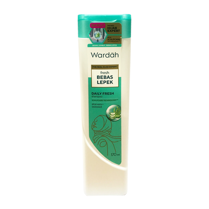 Wardah Daily Fresh Shampoo 170ml | Gogobli