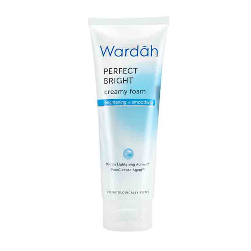 Wardah Perfect Bright Creamy Foam Brightening Plus Smoothing 100ml | Gogobli
