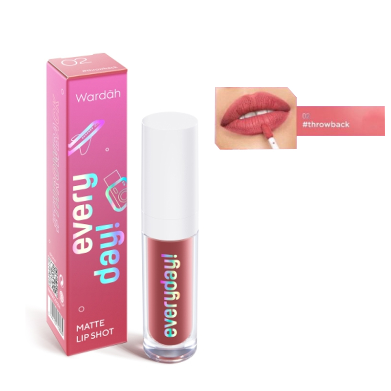 Wardah Everyday! Matte Lip Shot 02 #throwback 1.8gr | Gogobli