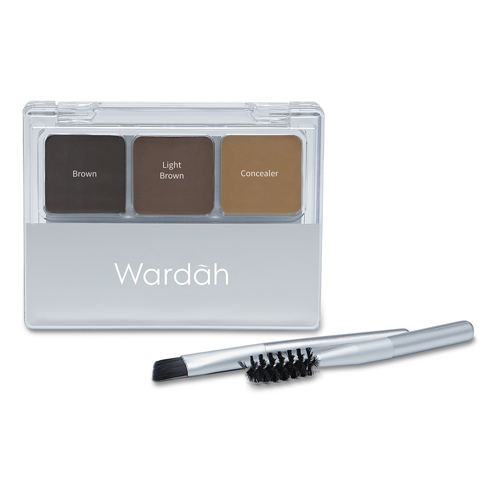 Wardah EyeXpert Eyebrow Kit 3.6gr | Gogobli
