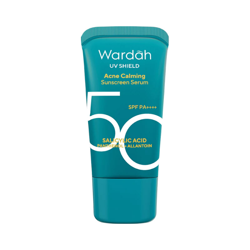 Wardah UV Shield Acne Calming Sunscreen Serum SPF 50 PA+++ 25ml | Gogobli