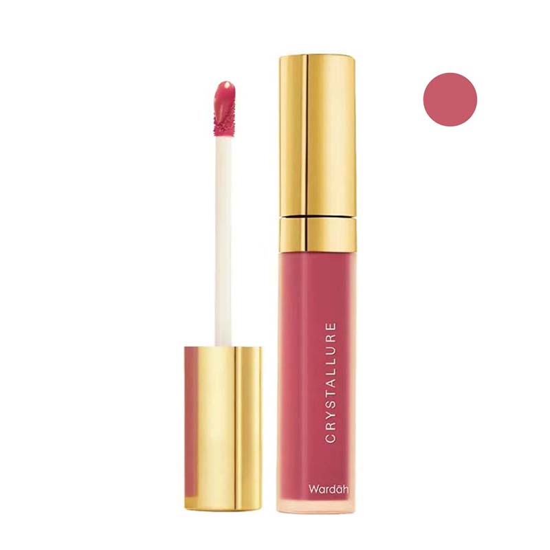 Wardah Crystallure Precious Liquid Lip Couture 04. Haute 6.5gr | Gogobli