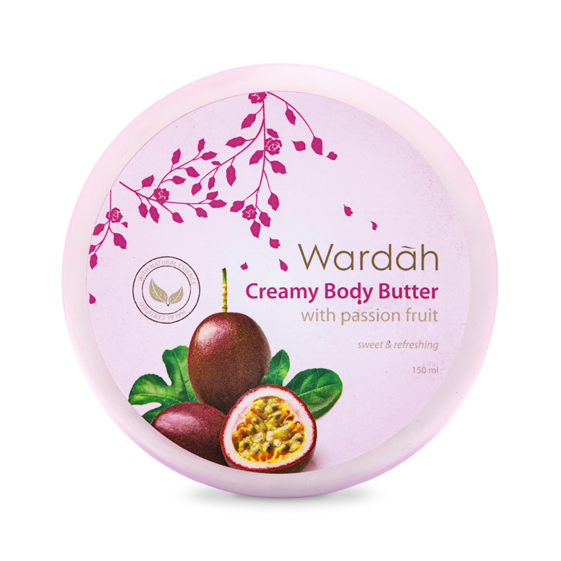 Wardah Creamy Body Butter Passion Fruit 150ml | Gogobli