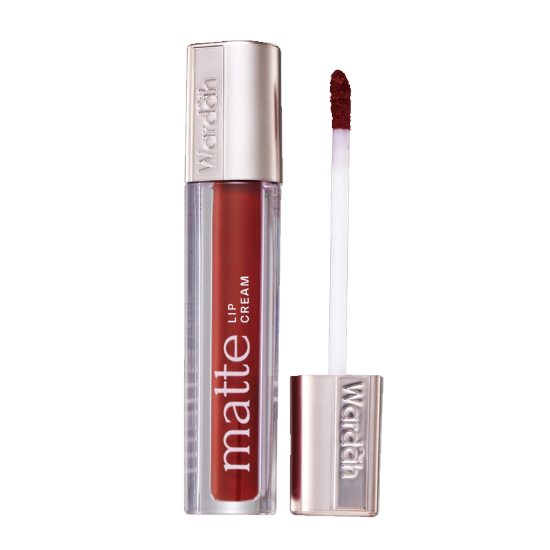 Wardah Exclusive Matte Lip Cream 07 Hello Ruby 4gr | Gogobli