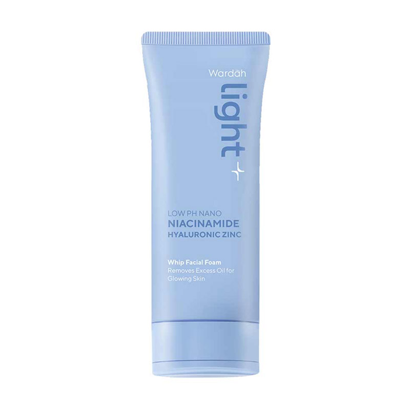 Wardah Light Low PH Nano Niacinamide Whip Facial Foam 50ml | Gogobli