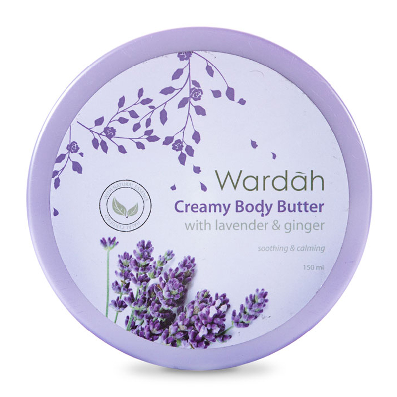 Wardah Creamy Body Butter Lavender And Ginger 150ml | Gogobli
