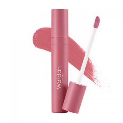 Wardah Colorfit Velvet Matte Lip Mousse 03 Rose Ballerina 4gr (ED: Mei 24) | Gogobli