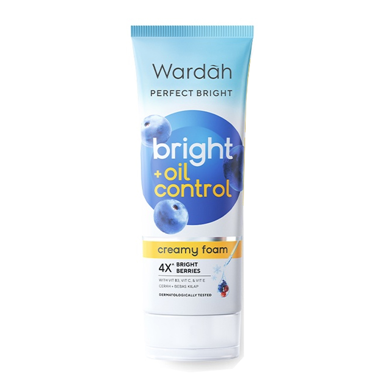 Wardah Perfect Bright Plus Oil Control Creamy Foam 50ml | Gogobli