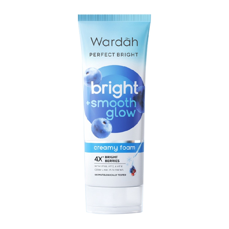 Wardah Perfect Bright Plus Smooth Glow Creamy Foam 50ml | Gogobli