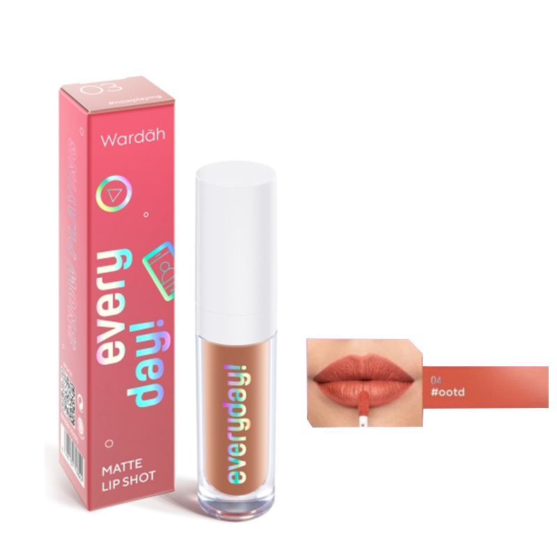 Wardah Everyday! Matte Lip Shot 04 #ootd 1.8gr | Gogobli