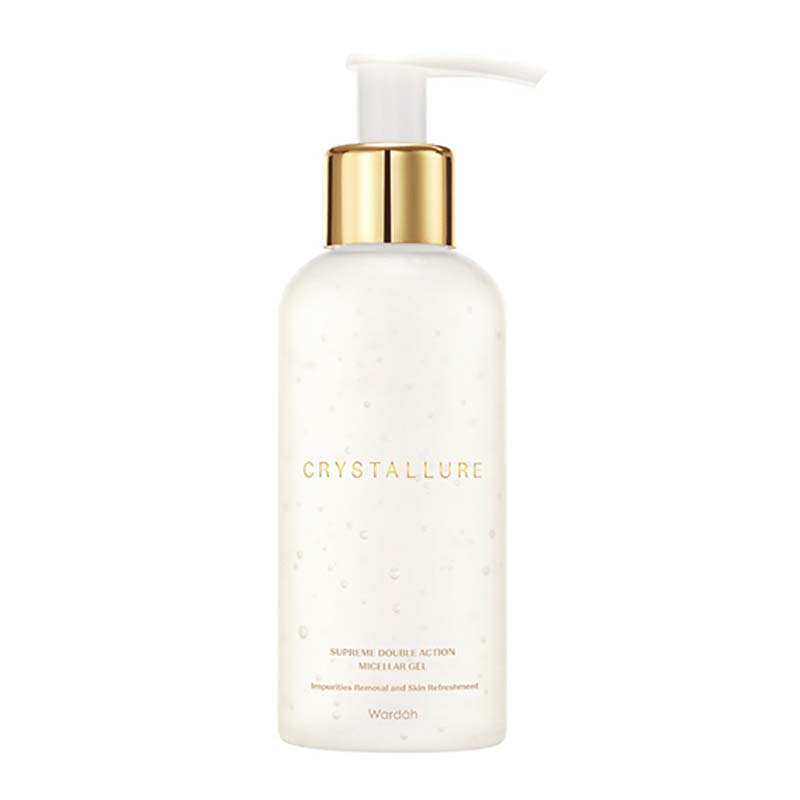 Wardah Crystallure Supreme Double Action Micellar Gel 150ml | Gogobli