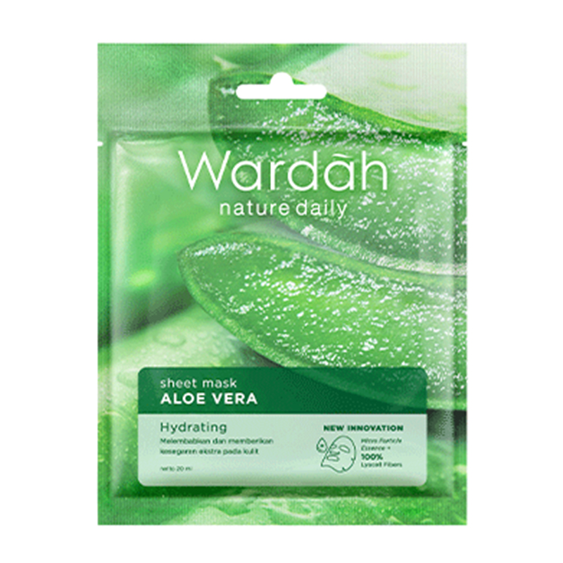 Jual Wardah Nature Daily Sheet Mask Aloe Vera 20ml Gogobli