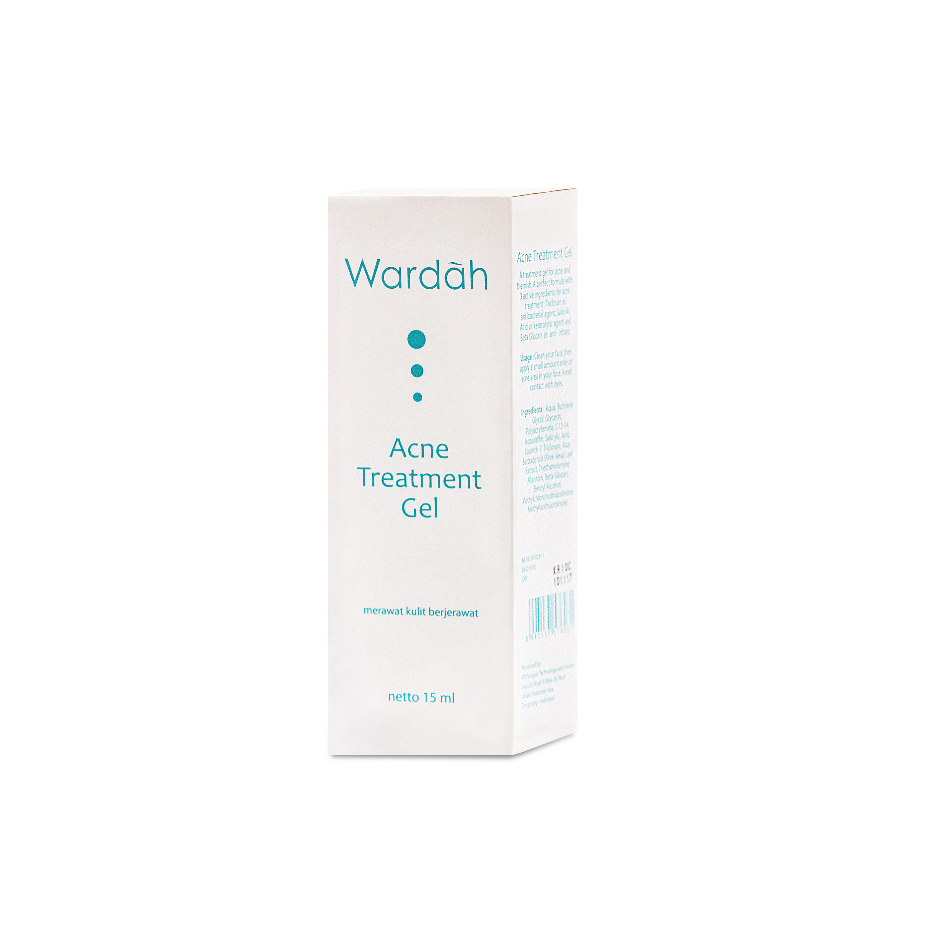Wardah Acnederm Acne Spot Treatment Gel 15ml | Gogobli